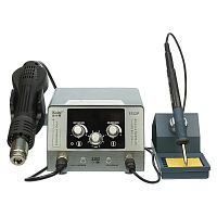 Паяльная станция прецизионная Kaisi 8512P, фен, паяльник T12, цифровая индикация