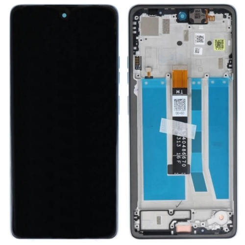 Дисплей Motorola Moto G75 XT2437 з тачскріном (оригінал 100% Service Pack із зеленою рамкою)