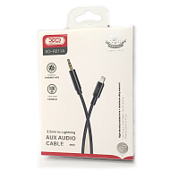 Кабель AUX XO NB R211A Lightning to 3.5mm 1m