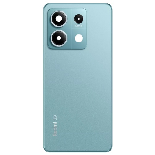 Задня кришка Xiaomi Redmi 13 (блакитна зі склом камери)