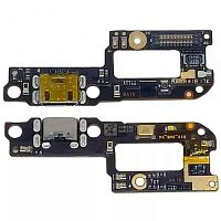 Шлейф Xiaomi Mi A2 Lite, Redmi 6 Pro m1805d1sg з роз'ємом зарядки та мікрофоном Оригінал Китай - нижня плата