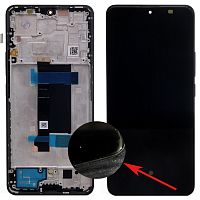 Дисплей Xiaomi Redmi Note 13 Pro 5G, Poco X6 з тачскріном (OLED з рамкою - уцінка)