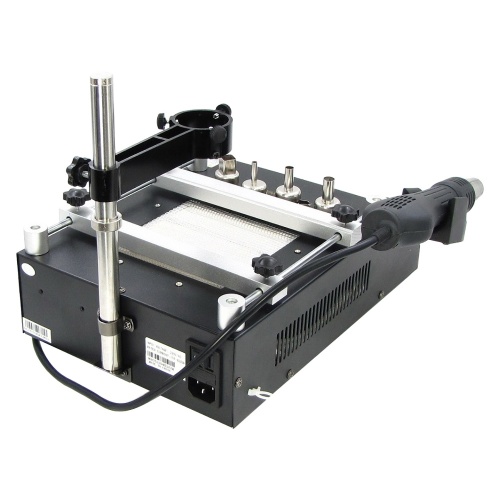 Паяльна станція WEP 853AAA (ІК переднагрівач 120 x 120 мм, фен з утримувачем, паяльник) фото 3 Паяльна станція WEP 853AAA (ІК переднагрівач 120 x 120 мм, фен з утримувачем, паяльник) фото 3