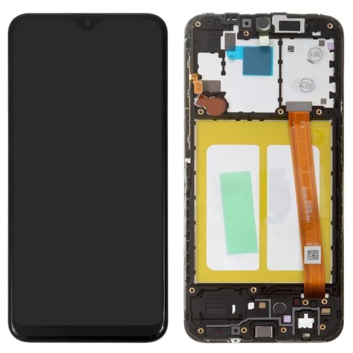 Дисплей Samsung Galaxy A20E 2019 A202F, A10e 2019 A102U з тачскріном (оригінал Китай з рамкою)