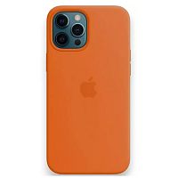 Чохол Silicone case для IPhone 12, IPhone 12 Pro Оригінал (помаранчевий)