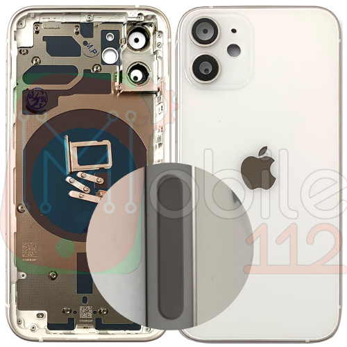 Корпус Apple iPhone 12 Mini (білий оригінал Китай US)