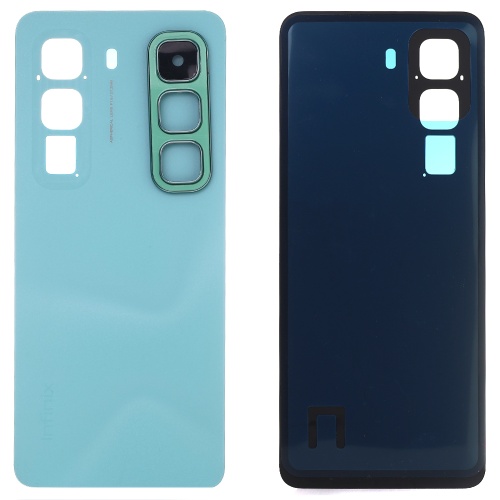 Задня кришка Infinix Hot 50 (зелена оригінал Китай зі склом камери)