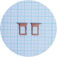 Тримач SIM карти Apple iPhone 16 Pro, iPhone 16 Pro Max (золотистий на 1 SIM)