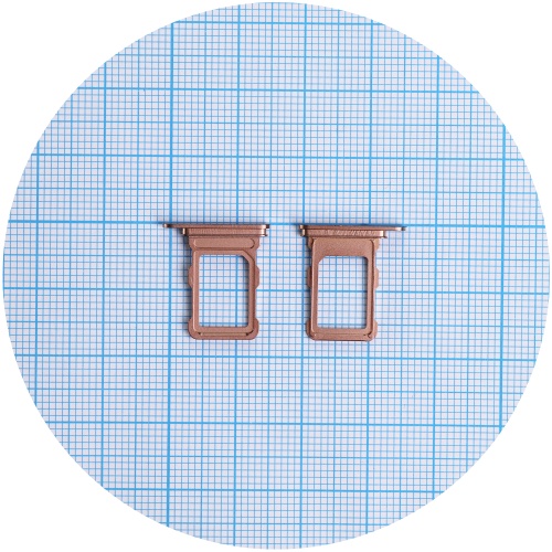 Держатель SIM карты Apple iPhone 16 Pro, iPhone 16 Pro Max (золотистый на 1 Sim)