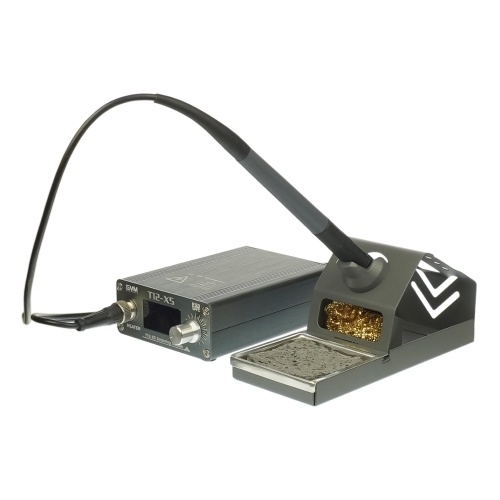 Паяльная станция прецизионная GVM T12-XS (паяльник T12, 3 канала памяти, 72W, 80C - 480C) фото 2