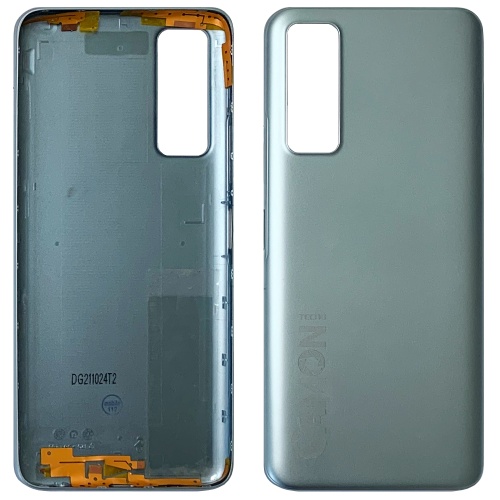 Задня кришка Tecno Camon 17P CG7 CG7n (срібляста оригінал Китай) фото 2 Задня кришка Tecno Camon 17P CG7 CG7n (срібляста оригінал Китай) фото 2