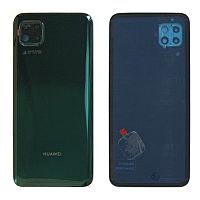 Задня кришка Huawei P40 Lite JNY-LX1 (зелена оригінал Китай зі склом камери)