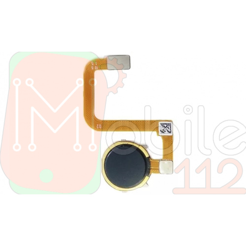 Шлейф Oppo A12 зі сканером відбитка пальця (чорний)
