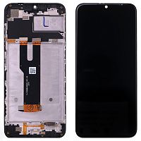 Дисплей ZTE Blade A73 4G + тачскрин (S-T656BKU003G-V01-06 оригинал OEM с рамкой)