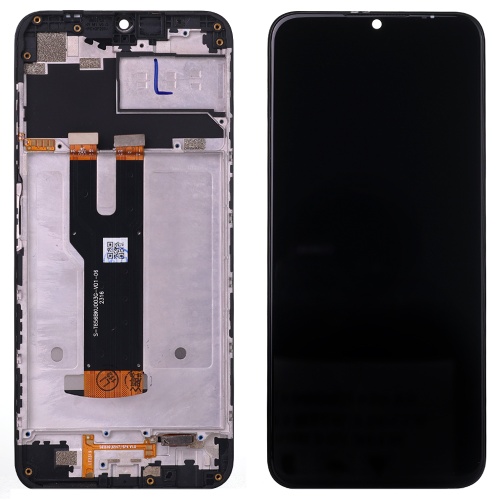 Дисплей ZTE Blade A73 4G з тачскріном (S-T656BKU003G-V01-06 оригінал OEM з рамкою)