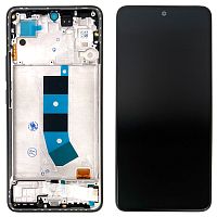 Дисплей Xiaomi Redmi Note 13 4G + тачскрин (оригинал OEM с черной рамкой)
