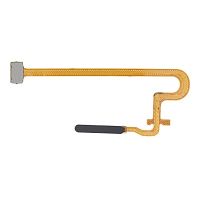 Шлейф Oppo A57s, A77 4G CPH2385 со сканером отпечатка пальца (черный)