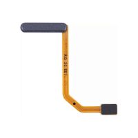 Шлейф Samsung Galaxy A15 5G A156B с кнопкой включения и сканером отпечатка пальца (черный оригинал Китай)