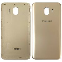 Задняя крышка Samsung Galaxy J4 J400F (золотистая оригинал Китай)