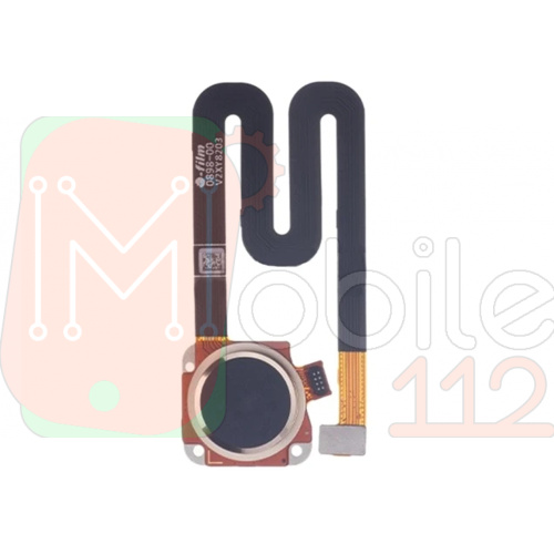 Шлейф Motorola XT1924 Moto E5 Plus зі сканером відбитка пальця (золотистий)
