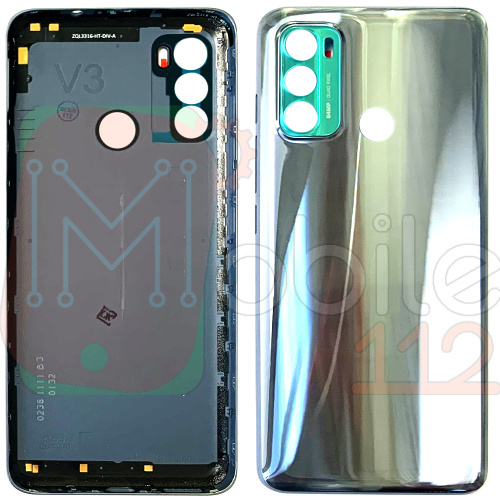 Задня кришка Motorola Moto G60 (сіра оригінал Китай)