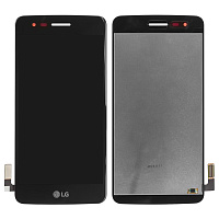 Дисплей LG K8 2017 M200N M210 MS210 US215 з тачскріном (чорний)