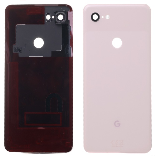 Задняя крышка Google Pixel 3 XL (розовая оригинал 100% со стеклом камеры) Задняя крышка Google Pixel 3 XL (розовая оригинал 100% со стеклом камеры)