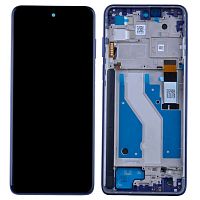 Дисплей Motorola Moto G Stylus 2022/XT2215, XT2211 з тачскріном (оригінал Китай із синьою рамкою)