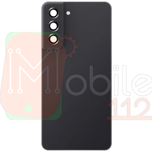 Задня кришка Samsung Galaxy S21 FE 5G G990B (чорна оригінал Китай зі склом камери)