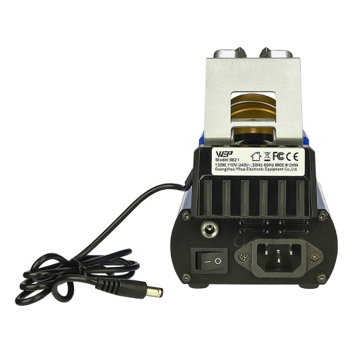 Паяльна станція прецизійна WEP 982-I (2 паяльники стандарту JBC 210 і 245, 3 канали пам'яті, 120W, 90°C - 450°C) фото 4