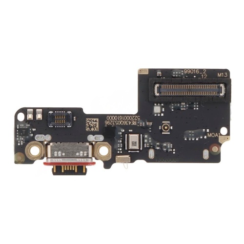 Шлейф Xiaomi Redmi Note 14 Pro 5G, Poco X7 з роз'ємами Sim-карти, зарядки та мікрофоном - нижня плата (AAA)