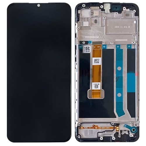 Дисплей Oppo A15 A15S A35 з тачскріном (AAAA з рамкою)