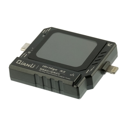 Тестер разъёмов питания QianLi iBridge A3 Type C/ Lightning с ЖК дисплеем и встроенной АКБ фото 5 Тестер разъёмов питания QianLi iBridge A3 Type C/ Lightning с ЖК дисплеем и встроенной АКБ фото 5