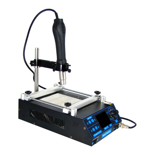 Паяльна станція WEP 853AA (ІК переднагрівач 120 x 120 мм, фен з утримувачем) фото 2 Паяльна станція WEP 853AA (ІК переднагрівач 120 x 120 мм, фен з утримувачем) фото 2