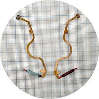 Шлейф Infinix Hot 11s NFC с кнопкой включения и сканером отпечатка пальца (AAA зеленый)