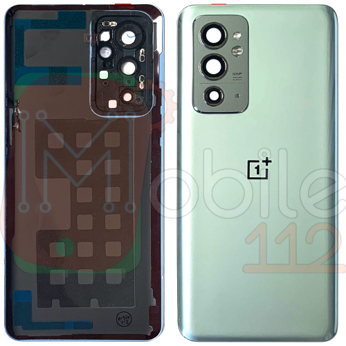 Задняя крышка OnePlus 9RT 5G (серебристая Original New со стеклом камеры)