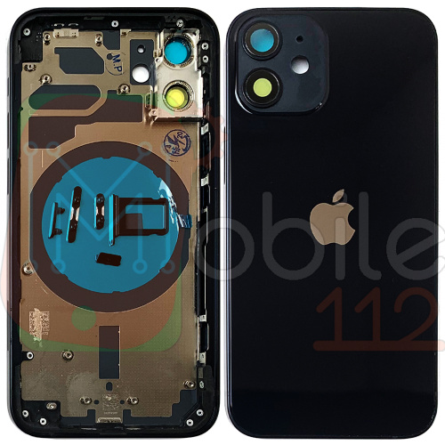 Корпус Apple iPhone 12 Mini (чорний оригінал Китай EU)
