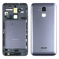 Задня кришка Asus Zenfone 3 Max ZC520TL, X008D (сіра оригінал Китай)