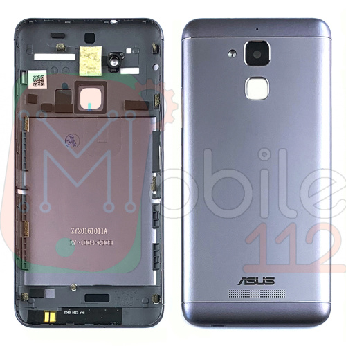 Задняя крышка Asus Zenfone 3 Max ZC520TL, X008D (серая оригинал Китай)