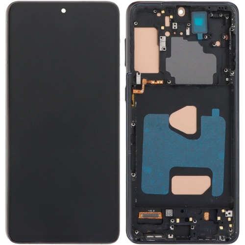 Дисплей Samsung Galaxy S21 Plus 5G G996B з тачскріном (IN-CELL із чорною рамкою)