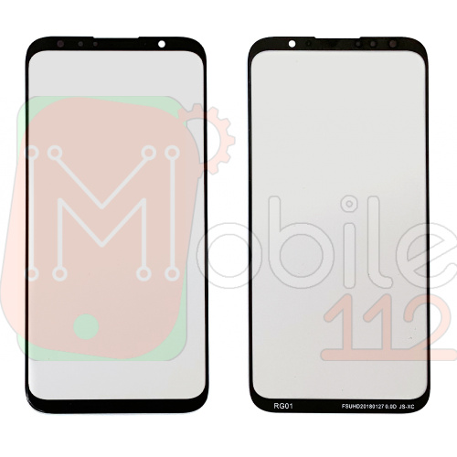 Скло дисплея Meizu 16, 16th (чорне оригінал Китай з OCA плівкою)