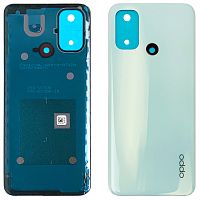 Задняя крышка Oppo A53 CPH2127 (белая оригинал Китай)