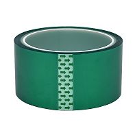Термостійкий скотч каптоновий, зелений 50 мм (max t 250 гр)