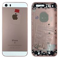 Корпус Apple iPhone SE (рожевий)