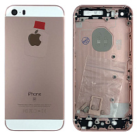 Корпус Apple iPhone SE (рожевий)