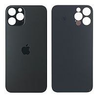 Задняя крышка Apple iPhone 12 Pro (серая оригинал Китай с большим отверстием)