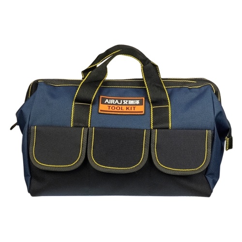Сумка для инструментов Airaj 18", 42 x 23 x 28 см, чёрно-синяя фото 2