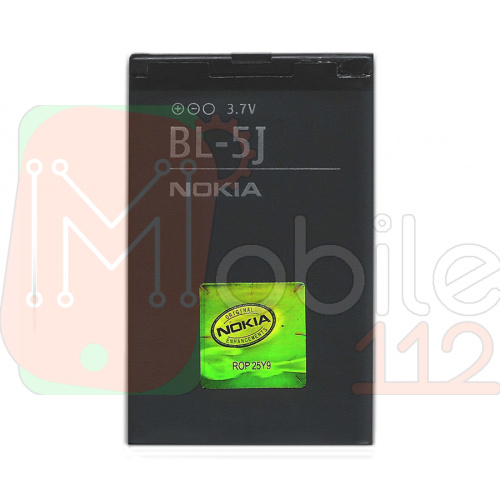 Аккумулятор Nokia BL-5J кач. AAA 200 201 302 520 5228 5230 5233 5235 5230 5800 N900 C3-00 X1-00 X1-01 X6-00