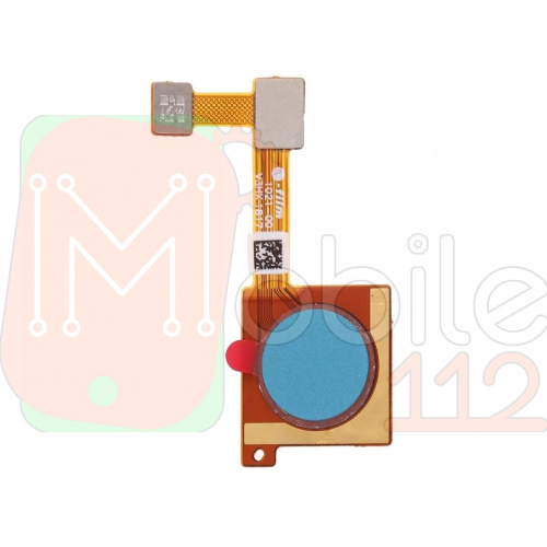 Шлейф Xiaomi MI A2 MI 6X m1804d2sg зі сканером відбитка пальця (блакитний)