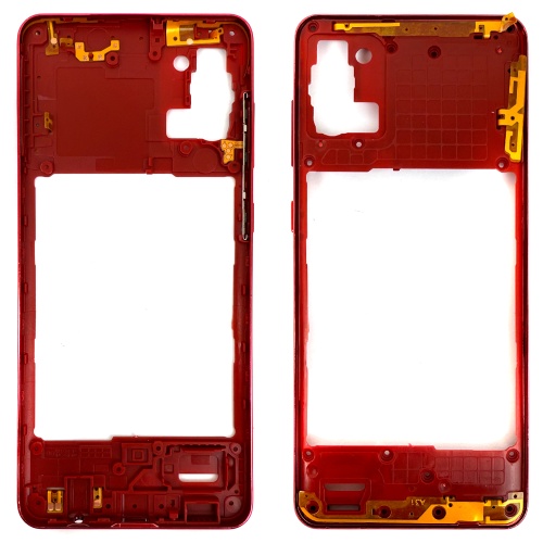 Рамка корпусу Samsung Galaxy A31 A315 (червона)